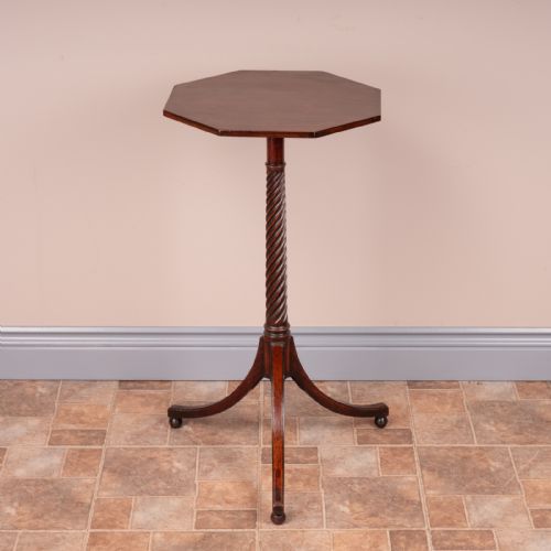 19thc rope twist occasional table - CATEGORY: ANTIQUE TABLES - DATED 19TH CENTURY