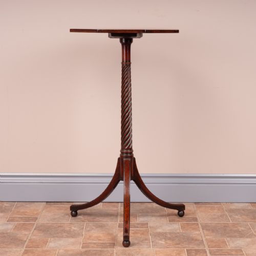 19THC ROPE TWIST OCCASIONAL TABLE - ADDITIONAL PHOTO 1
