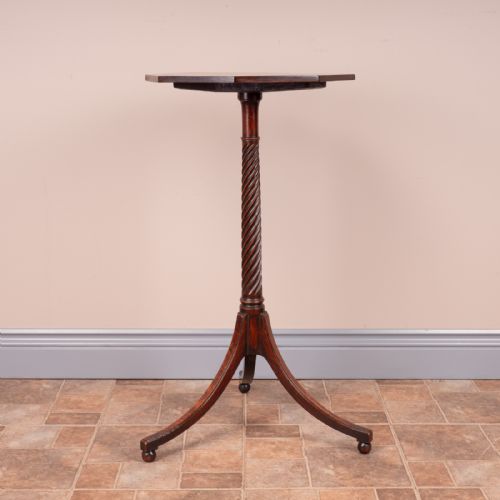19THC ROPE TWIST OCCASIONAL TABLE - ADDITIONAL PHOTO 2