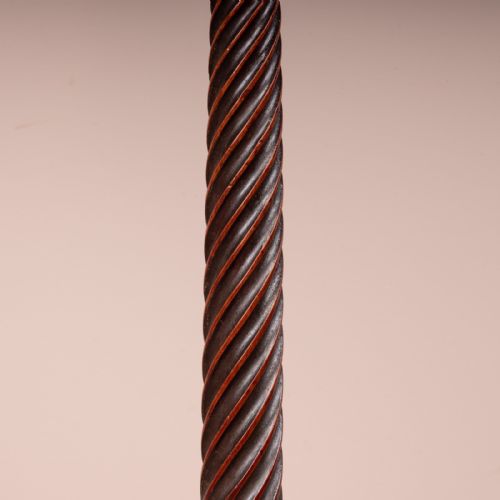 19THC ROPE TWIST OCCASIONAL TABLE - ADDITIONAL PHOTO 5