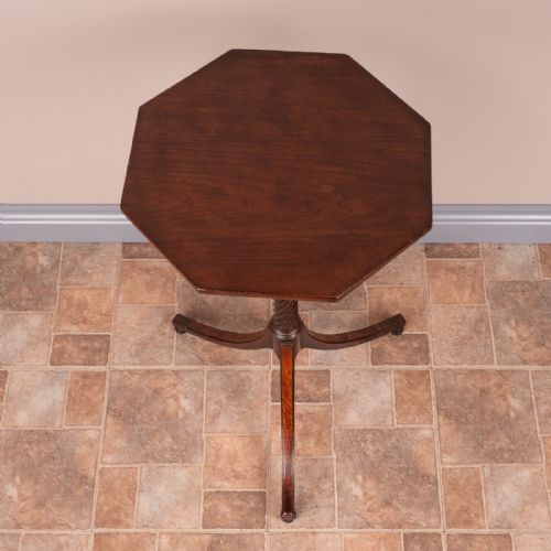 19THC ROPE TWIST OCCASIONAL TABLE - ADDITIONAL PHOTO 6