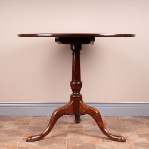 GEORGIAN MAHOGANY TRIPOD TIP TOP TABLE - ADDITIONAL PHOTO 11
