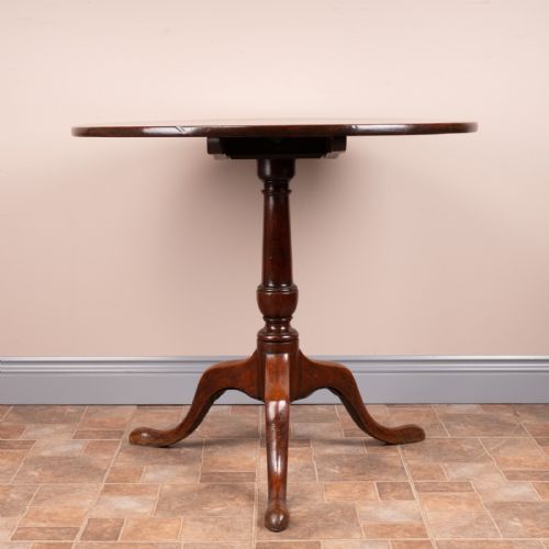 GEORGIAN MAHOGANY TRIPOD TIP TOP TABLE - ADDITIONAL PHOTO 14