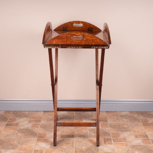 19THC OAK BUTLERS TRAY STAND - ADDITIONAL PHOTO 8