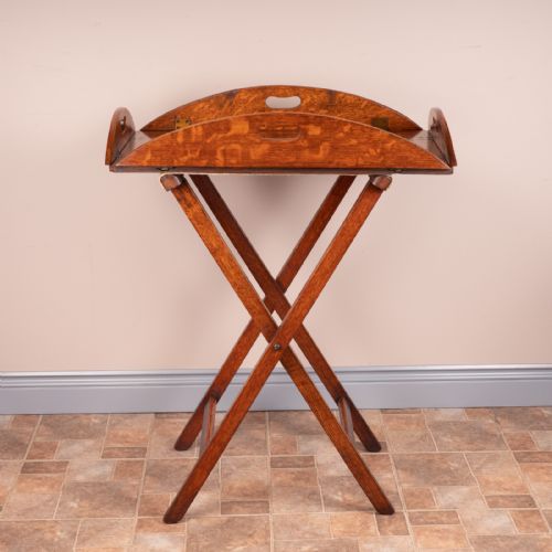 19THC OAK BUTLERS TRAY STAND - ADDITIONAL PHOTO 11
