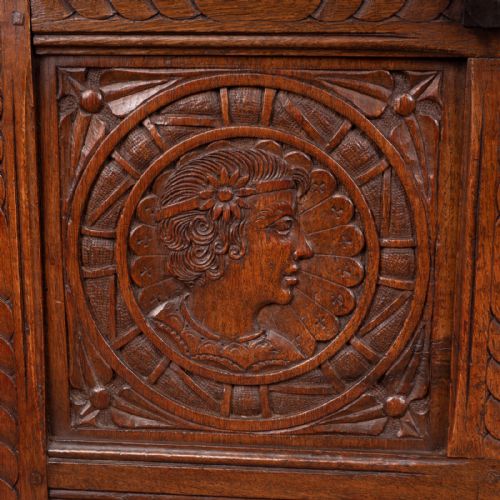 19THC OAK BRETON MARRIAGE CHEST - ADDITIONAL PHOTO 10