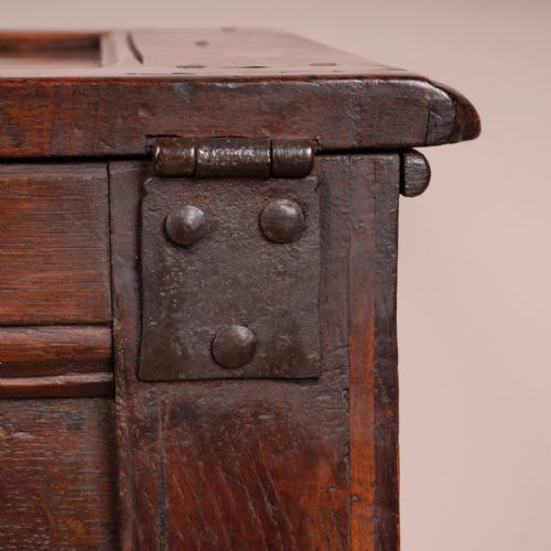 19THC OAK BRETON MARRIAGE CHEST - ADDITIONAL PHOTO 13