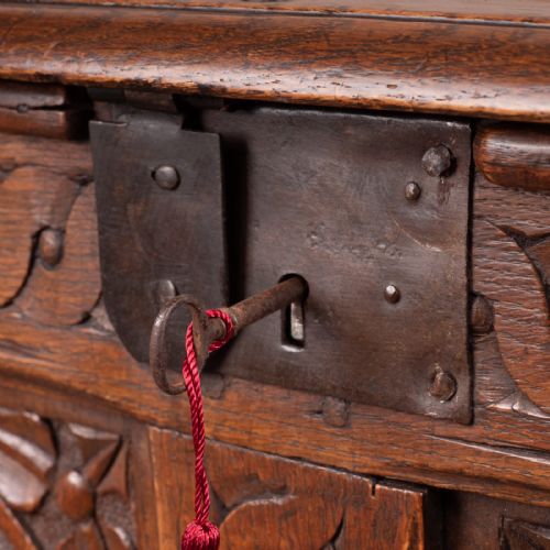 19THC OAK BRETON MARRIAGE CHEST - ADDITIONAL PHOTO 14