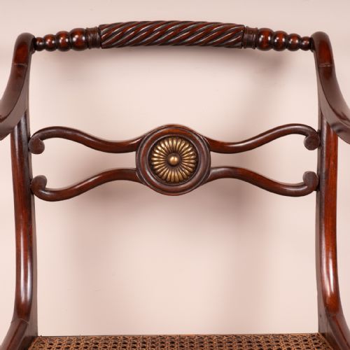 REGENCY STYLE CARVER CHAIR - ADDITIONAL PHOTO 9