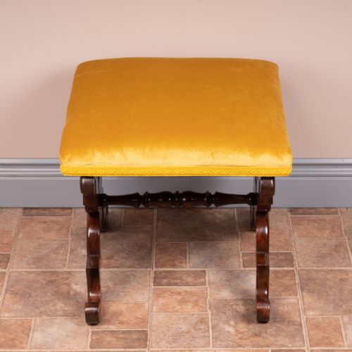 19THC ROSEWOOD STOOL - ADDITIONAL PHOTO 2