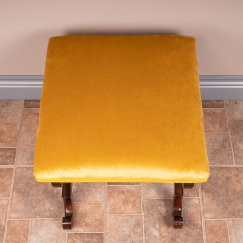 19THC ROSEWOOD STOOL - ADDITIONAL PHOTO 3