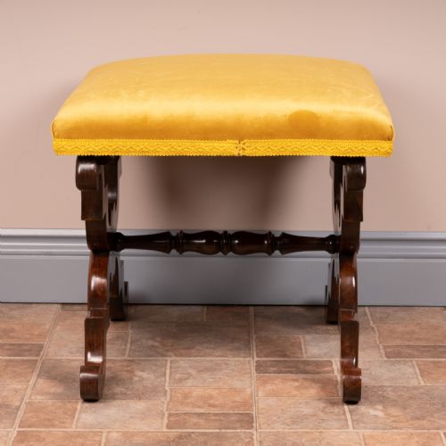 19THC ROSEWOOD STOOL - ADDITIONAL PHOTO 6