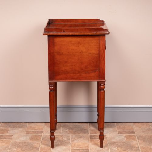 19THC MAHOGANY POT CUPBOARD - ADDITIONAL PHOTO 3