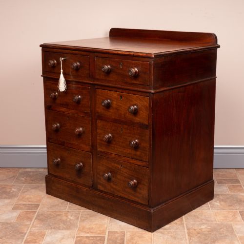 8 DRAWER MAHOGANY CHEST OF DRAWERS - ADDITIONAL PHOTO 8