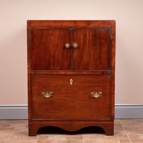 MAHOGANY BEDSIDE COMMODE - ADDITIONAL PHOTO 2