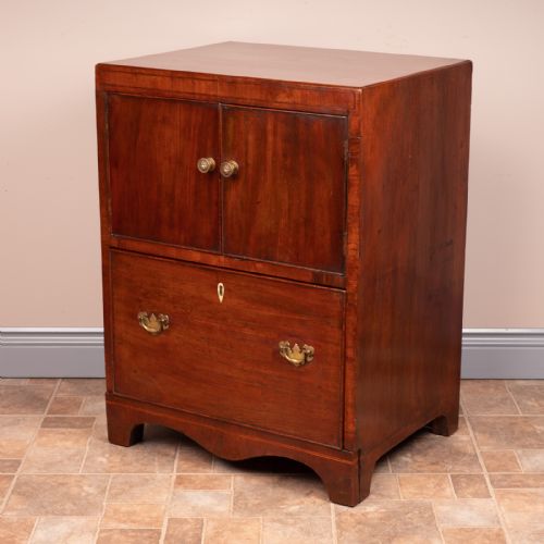 MAHOGANY BEDSIDE COMMODE - ADDITIONAL PHOTO 7