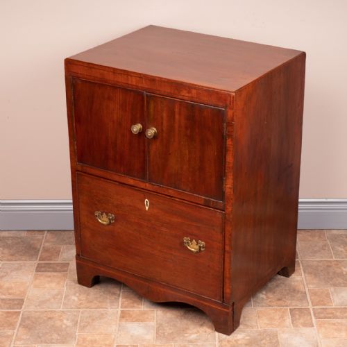 MAHOGANY BEDSIDE COMMODE - ADDITIONAL PHOTO 8