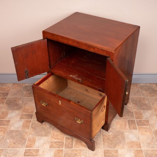 MAHOGANY BEDSIDE COMMODE - ADDITIONAL PHOTO 11