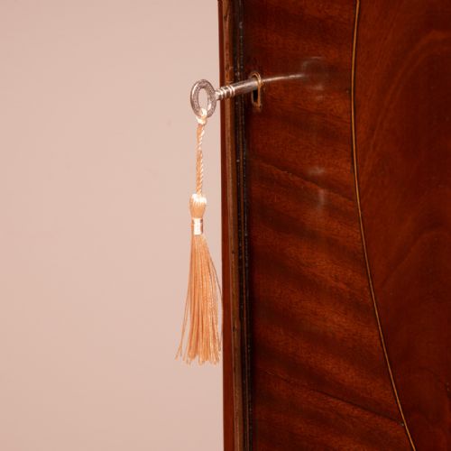 PAIR OF INLAID MAHOGANY CABINETS - ADDITIONAL PHOTO 10