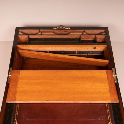 FINE QUALITY COROMANDEL WRITING SLOPE - ADDITIONAL PHOTO 12