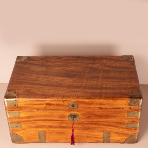19THC SMALL CAMPHORWOOD TRUNK - ADDITIONAL PHOTO 7