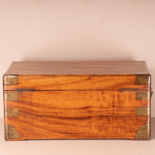 19THC SMALL CAMPHORWOOD TRUNK - ADDITIONAL PHOTO 13