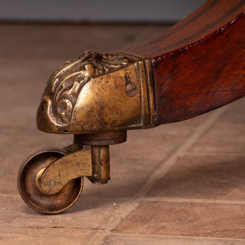 GOOD QUALITY REGENCY INLAID MAHOGANY PEMBROKE TABLE - ADDITIONAL PHOTO 18