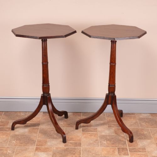 PAIR OF 19THC MAHOGANY OCCASIONAL TABLES - ADDITIONAL PHOTO 7