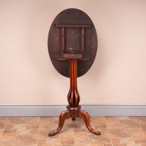 GOOD QUALITY VICTORIAN WALNUT CHESS TABLE - ADDITIONAL PHOTO 11