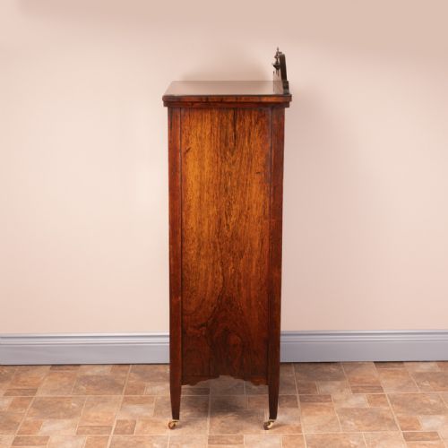 EDWARDIAN INLAID MUSIC CABINET - ADDITIONAL PHOTO 5
