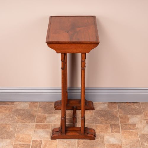 19THC ROSEWOOD QUARTETTO NEST OF TABLES - ADDITIONAL PHOTO 6