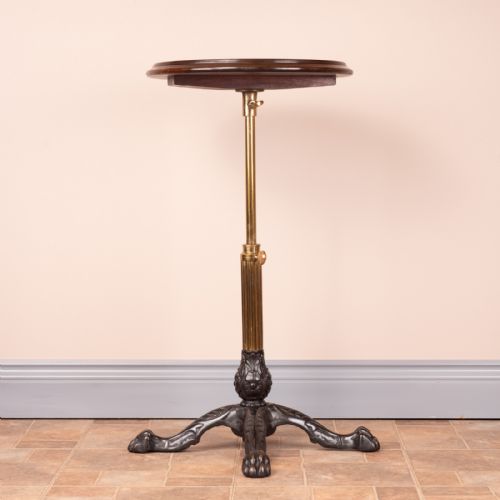 victorian adjustable wine table - CATEGORY: ANTIQUE FURNITURE - DATED VICTORIAN