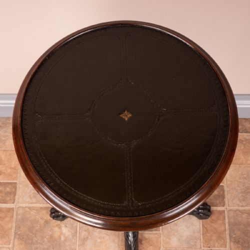 VICTORIAN ADJUSTABLE WINE TABLE - ADDITIONAL PHOTO 2