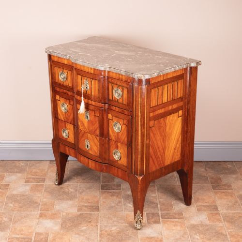 CONTINENTAL 3 DRAWERS COMMODE CHEST OF DRAWERS - ADDITIONAL PHOTO 8