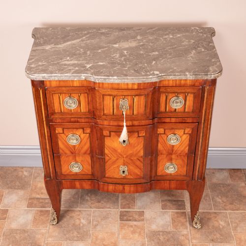 CONTINENTAL 3 DRAWERS COMMODE CHEST OF DRAWERS - ADDITIONAL PHOTO 13