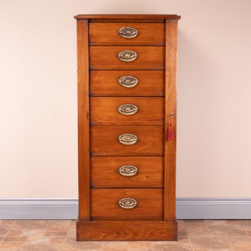 WALNUT WELLINGTON CHEST - ADDITIONAL PHOTO 1