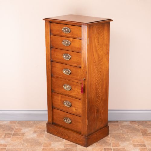 WALNUT WELLINGTON CHEST - ADDITIONAL PHOTO 7