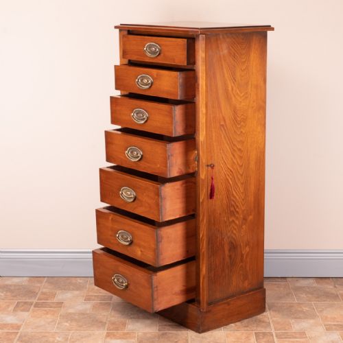 WALNUT WELLINGTON CHEST - ADDITIONAL PHOTO 9
