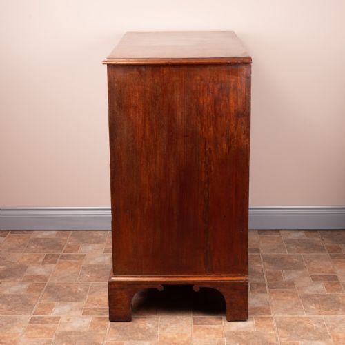 GOOD QUALITY GEORGIAN MAHOGANY CHEST OF DRAWERS - ADDITIONAL PHOTO 7