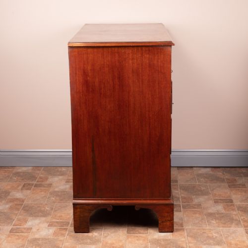 GOOD QUALITY GEORGIAN MAHOGANY CHEST OF DRAWERS - ADDITIONAL PHOTO 8