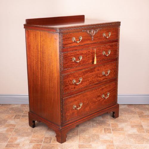 WARING GILLOW MAHOGANY CHEST OF DRAWERS - ADDITIONAL PHOTO 2
