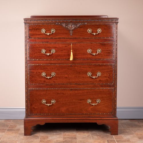 WARING GILLOW MAHOGANY CHEST OF DRAWERS - ADDITIONAL PHOTO 6