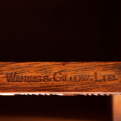 WARING GILLOW MAHOGANY CHEST OF DRAWERS - ADDITIONAL PHOTO 11