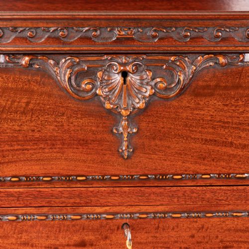 WARING GILLOW MAHOGANY CHEST OF DRAWERS - ADDITIONAL PHOTO 13