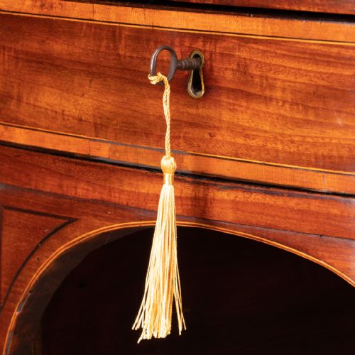 19THC INLAID MAHOGANY LOWBOY - ADDITIONAL PHOTO 10