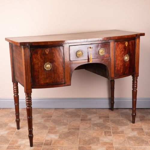 REGENCY INLAID MAHOGANY SIDEBOARD - ADDITIONAL PHOTO 2
