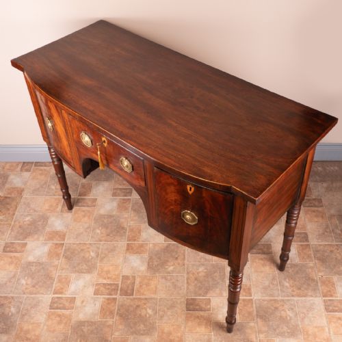 REGENCY INLAID MAHOGANY SIDEBOARD - ADDITIONAL PHOTO 5
