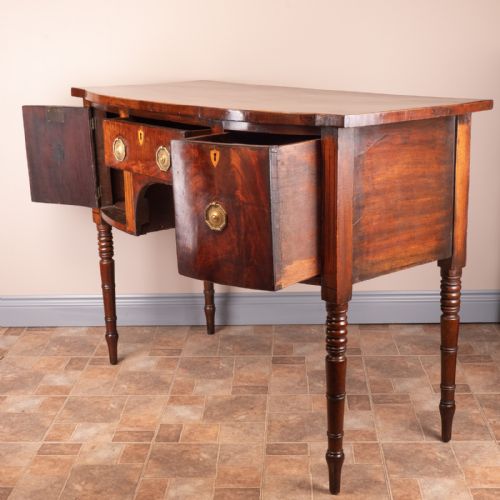 REGENCY INLAID MAHOGANY SIDEBOARD - ADDITIONAL PHOTO 6