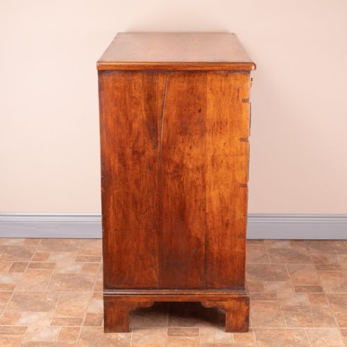 EARLY 18THC INLAID WALNUT CHEST OF DRAWERS - ADDITIONAL PHOTO 8