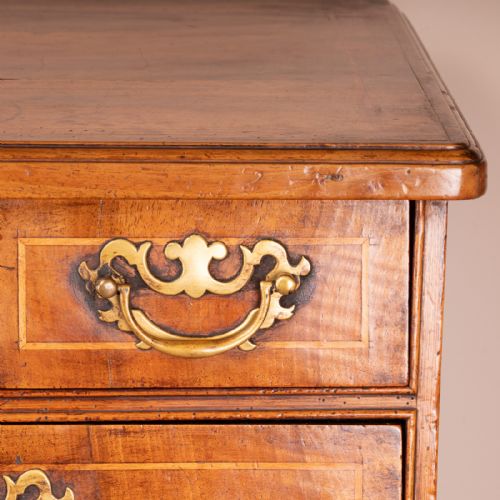 EARLY 18THC INLAID WALNUT CHEST OF DRAWERS - ADDITIONAL PHOTO 16